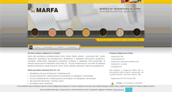 Desktop Screenshot of marfa.pl