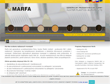Tablet Screenshot of marfa.pl